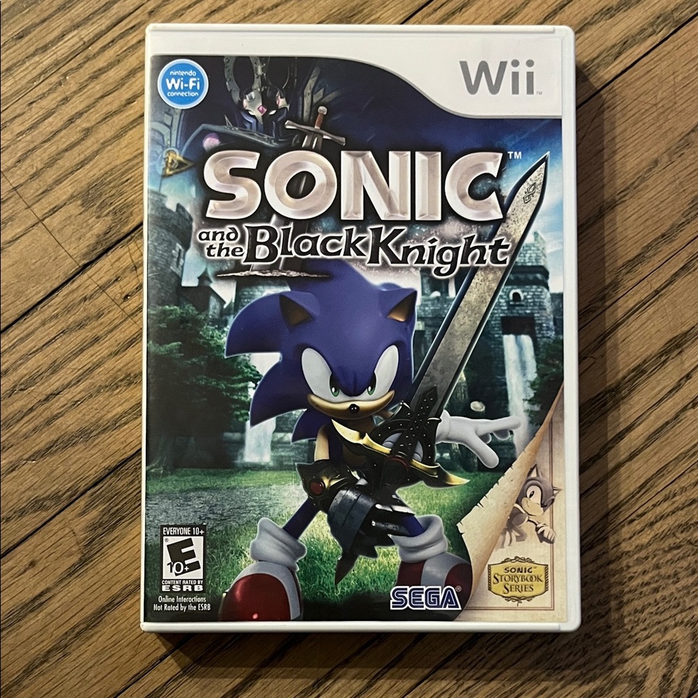 Wii Game Sonic and the Black Knight